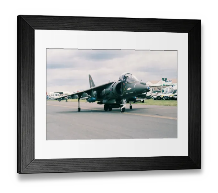 Framed Print : Harrier GR. 7 at Fairford