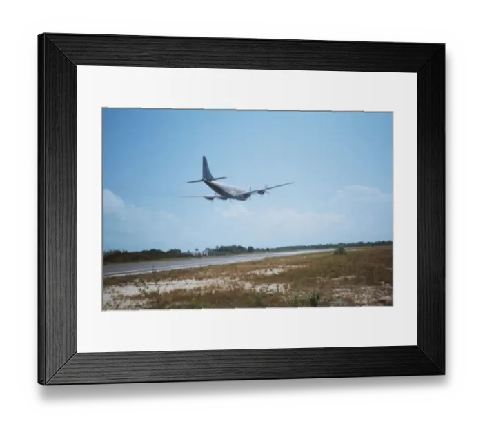 Framed Print : C-97 at Belize Framed Print : C-97 at Belize
