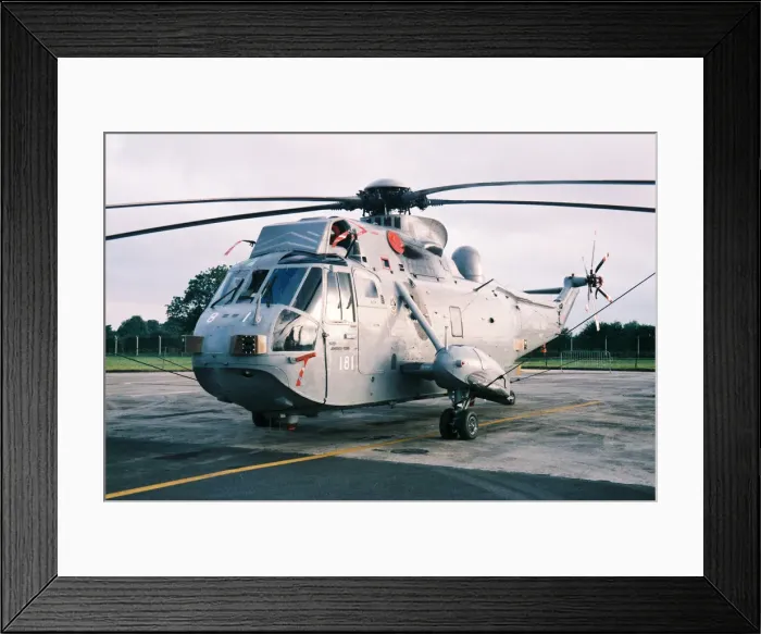 Framed Print : Sea King at Fairford Framed Print : Sea King at Fairford