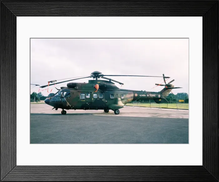 Framed Print : Super Puma at Fairford Framed Print : Super Puma at Fairford