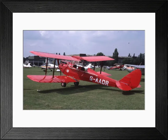 Framed Print : DH. 60G Moth - G-aDR - Cranfield Framed Print : DH. 60G Moth - G-aDR - Cranfield