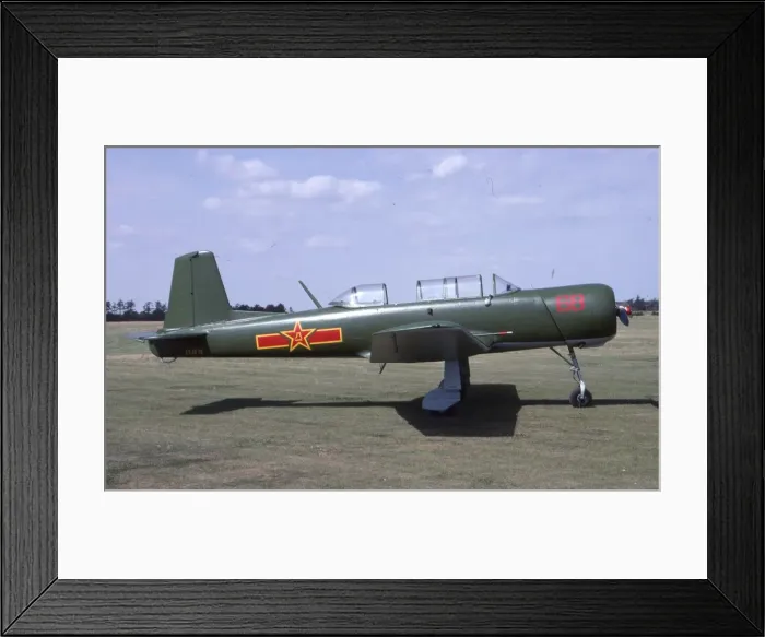 Framed Print : Nanchang CJ-6 Framed Print : Nanchang CJ-6