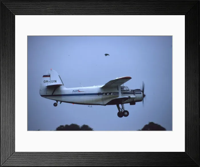 Framed Print : Antonov An-2 - OM-UIN Framed Print : Antonov An-2 - OM-UIN