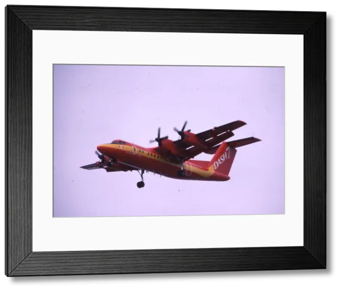 Framed Print : Dash-7 C-GNBX Framed Print : Dash-7 C-GNBX