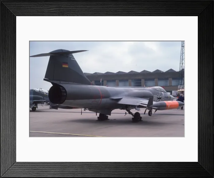 Framed Print : Luftwaffe F-104G - RAF Honington Framed Print : Luftwaffe F-104G - RAF Honington