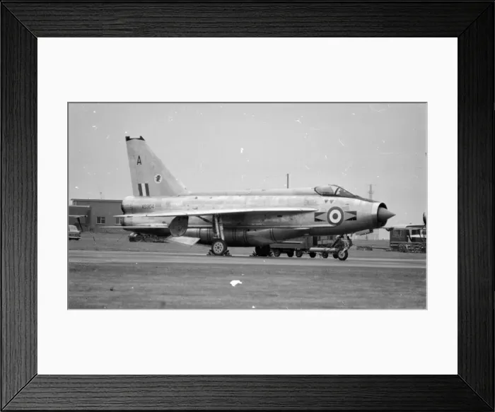 Framed Print : RAF Lightning F Mk. 6 - RAF Leuchars Framed Print : RAF Lightning F Mk. 6 - RAF Leuchars