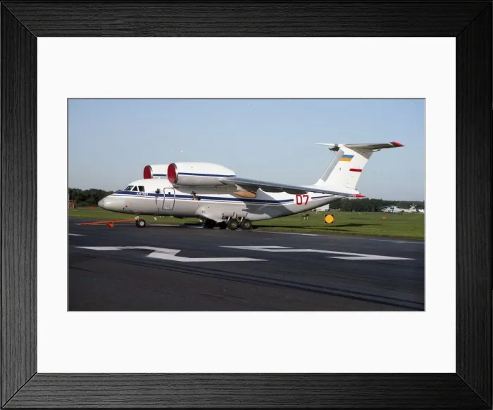 Framed Print : Farnborough 92 - An-72P - Red 07 Framed Print : Farnborough 92 - An-72P - Red 07