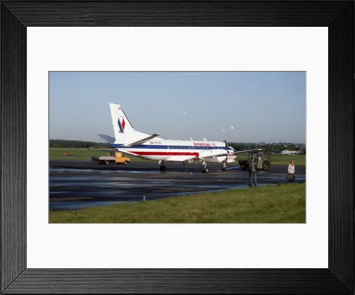 Framed Print : Farnborough 92 - SaB 340B - SE-C12 Framed Print : Farnborough 92 - SaB 340B - SE-C12