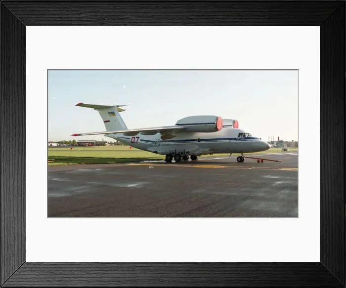 Framed Print : Farnborough 92 - An-72P - Red 07 Framed Print : Farnborough 92 - An-72P - Red 07