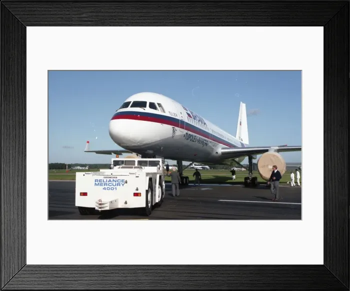 Framed Print : Farnborough 92 - Tu-204 - CCCP-64006 Framed Print : Farnborough 92 - Tu-204 - CCCP-64006