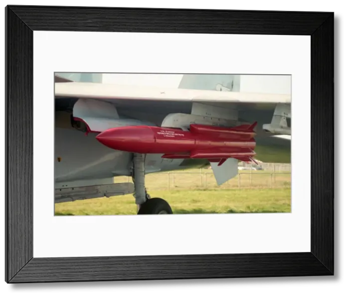 Framed Print : Farnborough 92 - Su-35 Blue 703 Framed Print : Farnborough 92 - Su-35 Blue 703