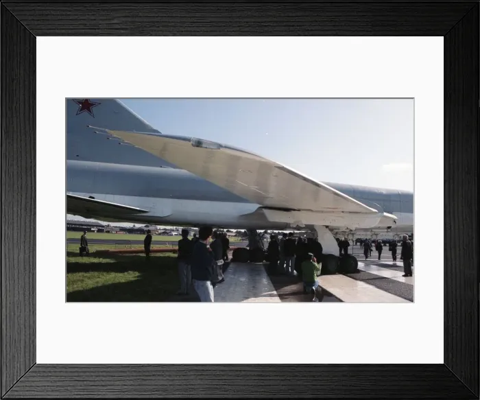 Framed Print : Farnborough 92 - Tu-22M-3 (unmarked) Framed Print : Farnborough 92 - Tu-22M-3 (unmarked)