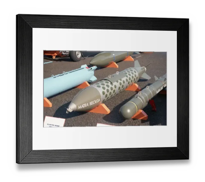 Framed Print : Farnborough 92 - Alpha-Jet weapons Framed Print : Farnborough 92 - Alpha-Jet weapons