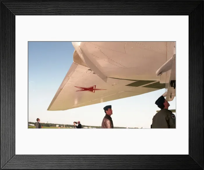 Framed Print : Farnborough 92 - Tu-22M-3 (unmarked) Framed Print : Farnborough 92 - Tu-22M-3 (unmarked)