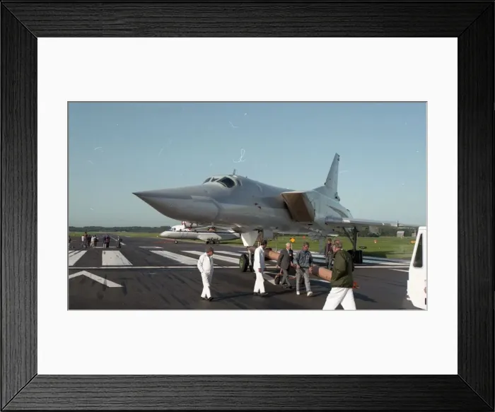Framed Print : Farnborough 92 - Tu-22M-3 (unmarked) Framed Print : Farnborough 92 - Tu-22M-3 (unmarked)