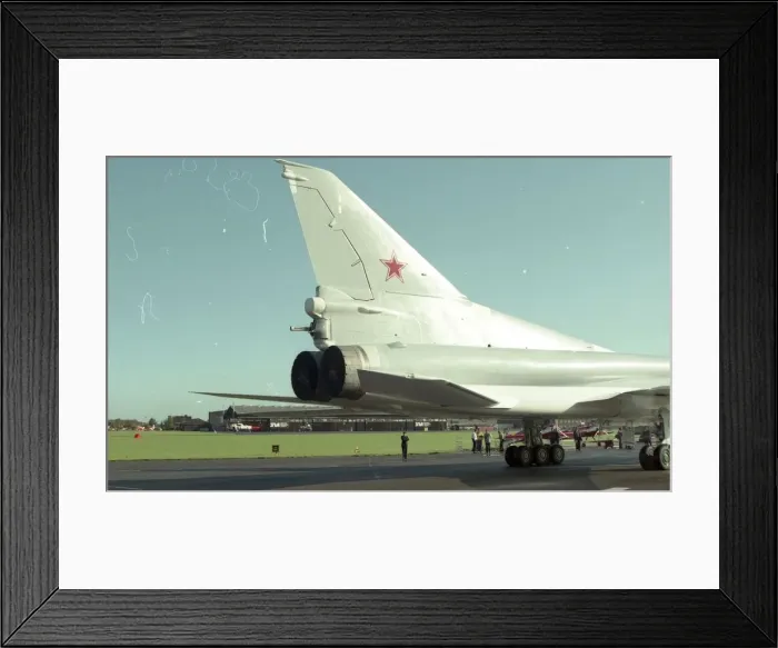 Framed Print : Farnborough 92 - Tu-22M-3 (unmarked) Framed Print : Farnborough 92 - Tu-22M-3 (unmarked)