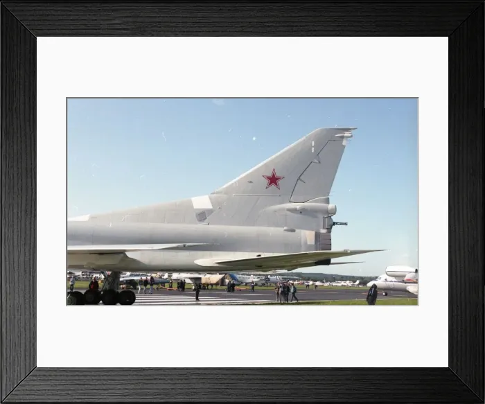 Framed Print : Farnborough 92 - Tu-22M-3 (unmarked) Framed Print : Farnborough 92 - Tu-22M-3 (unmarked)
