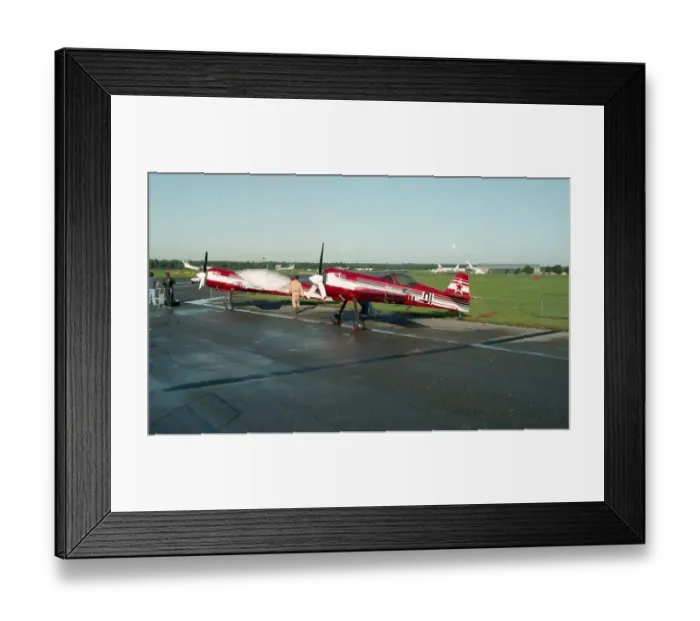 Framed Print : Farnborough 92 - Su-29T and Su-29 Framed Print : Farnborough 92 - Su-29T and Su-29