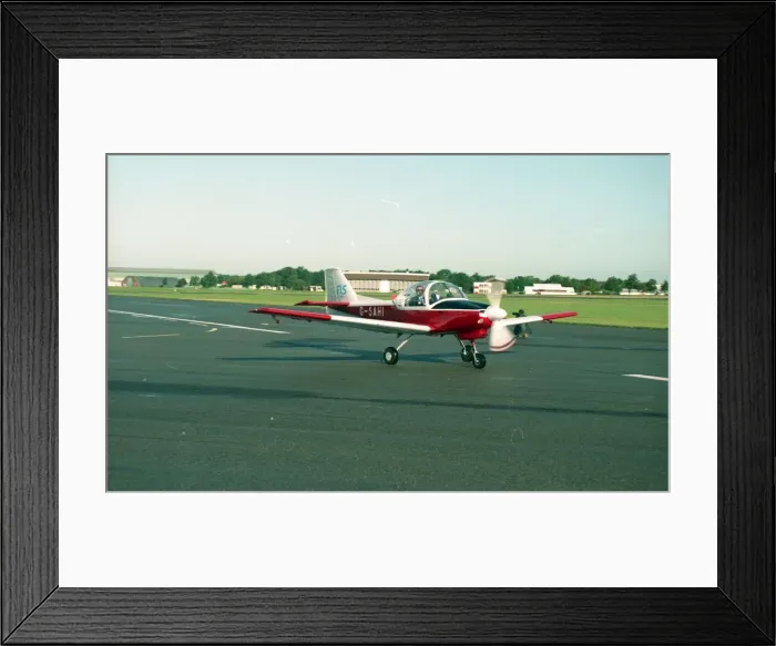 Framed Print : Farnborough 92 - SAH-1 - G-SAHI Framed Print : Farnborough 92 - SAH-1 - G-SAHI