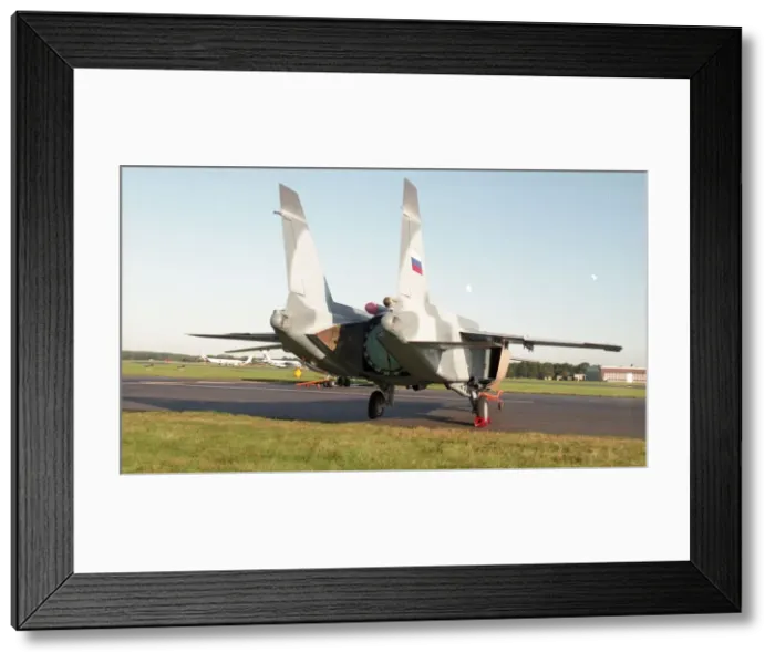 Framed Print : Farnborough 92 - Yak-141 - White 141 Framed Print : Farnborough 92 - Yak-141 - White 141