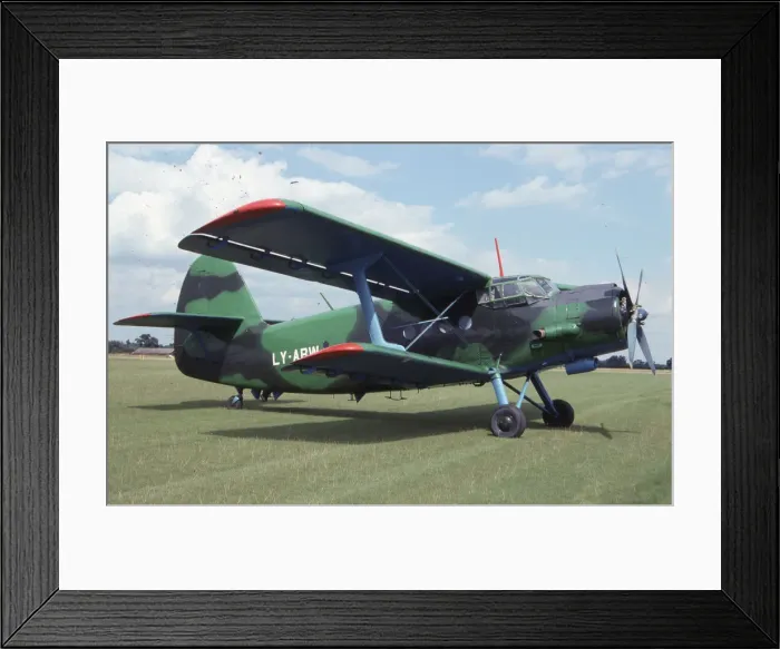 Framed Print : Antonov An-2 - LY-ARW Framed Print : Antonov An-2 - LY-ARW