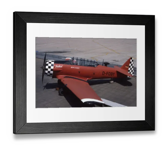 Framed Print : AT-6A - D-FOBY Framed Print : AT-6A - D-FOBY