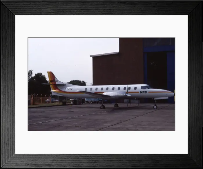 Framed Print : Metroliner - D-CABF Framed Print : Metroliner - D-CABF