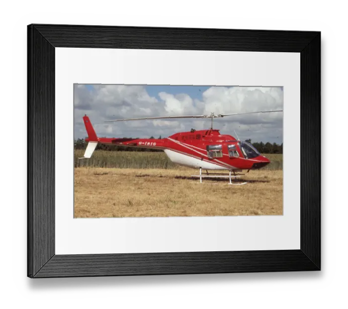 Framed Print : Jetranger - G-IBIG Framed Print : Jetranger - G-IBIG