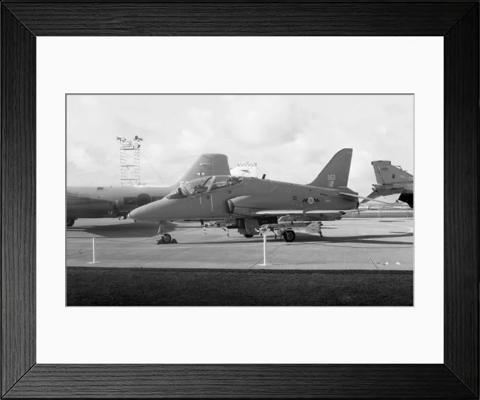 Framed Print : RAF Hawk T. 1A XX352 - Culdrose Framed Print : RAF Hawk T. 1A XX352 - Culdrose
