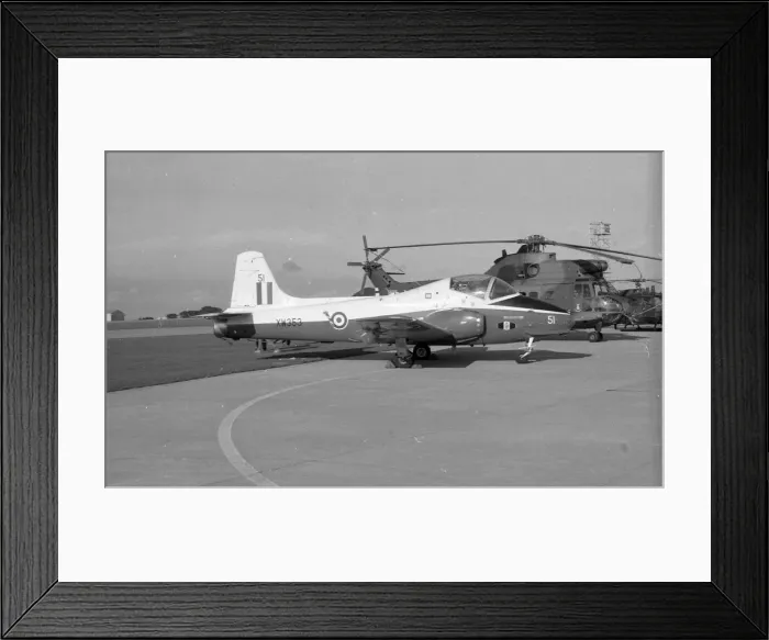 Framed Print : RAF Jet Provost T. 5 XW353 - Culdrose Framed Print : RAF Jet Provost T. 5 XW353 - Culdrose