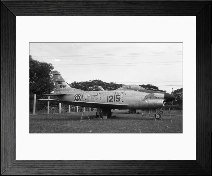 Framed Print : RTAF Museum - F-86L Framed Print : RTAF Museum - F-86L