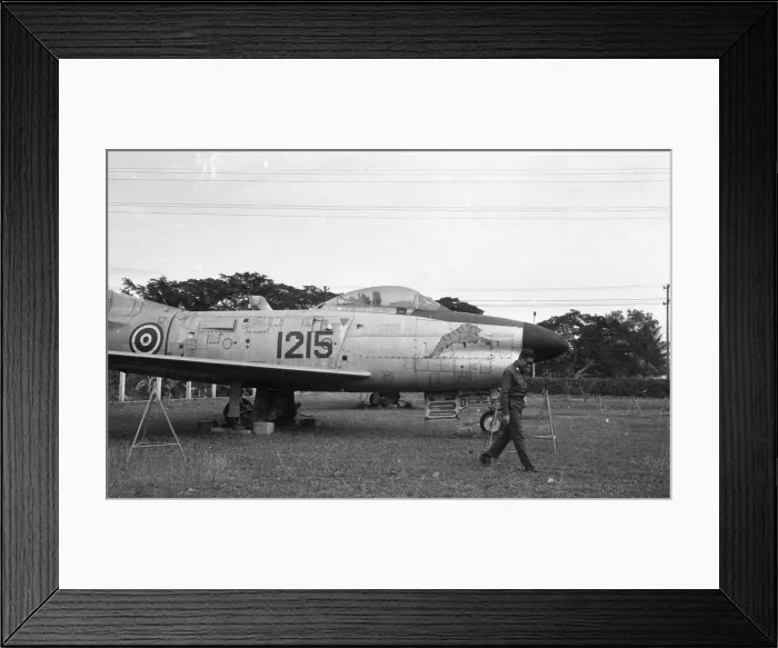 Framed Print : RTAF Museum - F-86L Framed Print : RTAF Museum - F-86L