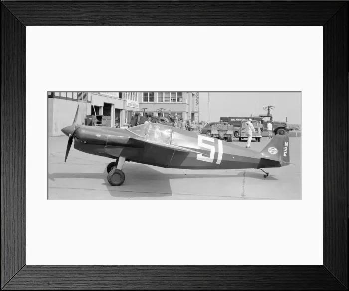 Framed Print : Johnson Special N2E Betty Jo formula 1 racer, race no. 51 Framed Print : Johnson Special N2E Betty Jo formula 1 racer, race no. 51