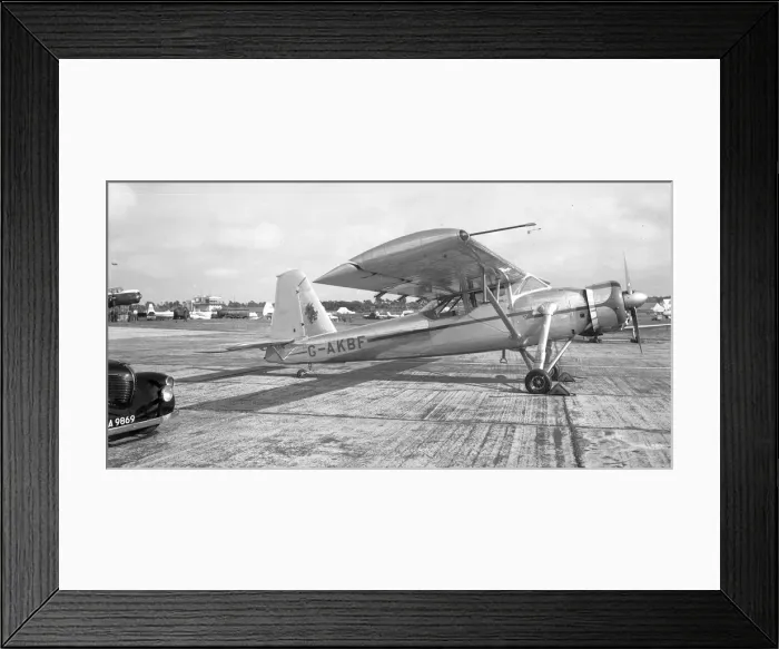 Framed Print : Scottish Aviation Pioneer 2 G-AKBF Framed Print : Scottish Aviation Pioneer 2 G-AKBF