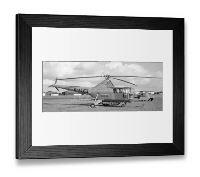 Framed Print : Westland-Sikorsky S-51 Mk. 1A G-ALEG