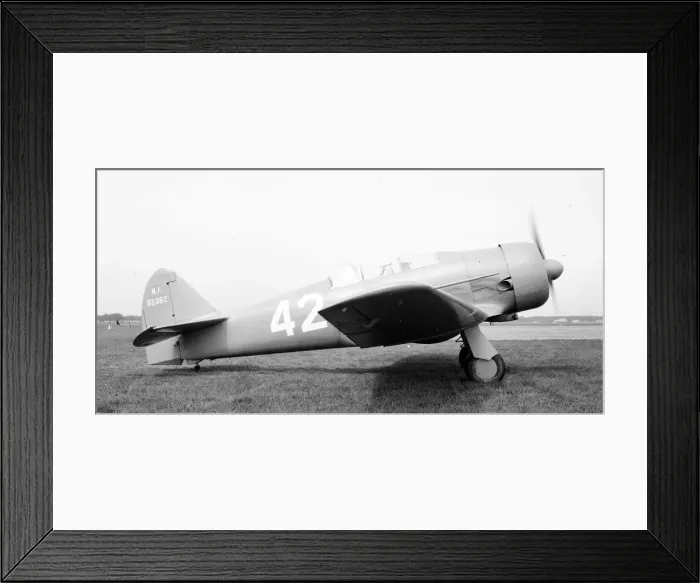 Framed Print : North American SNJ-2 Texan NX62382 Framed Print : North American SNJ-2 Texan NX62382