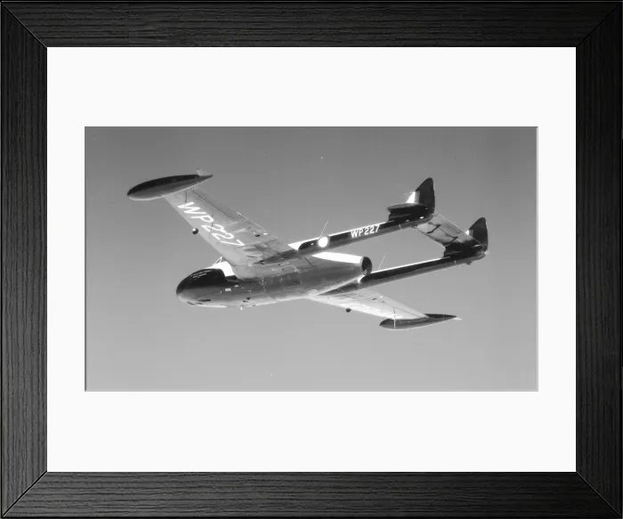 Framed Print : de Havilland Venom 2 G-5-3 - WP227 Framed Print : de Havilland Venom 2 G-5-3 - WP227