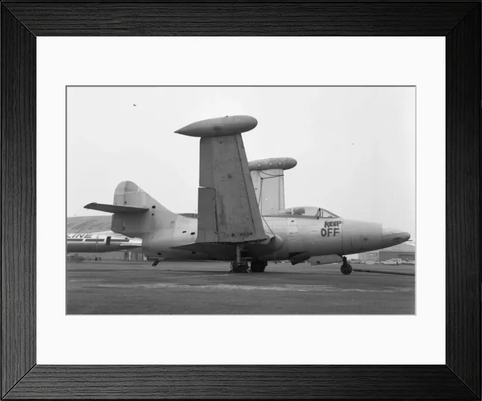 Framed Print : Grumman F9F-5 Panther Framed Print : Grumman F9F-5 Panther