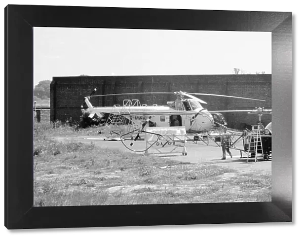 Westland Whirlwind Series 1 G-ANFH and Bell 47B-3 G-AKFN
