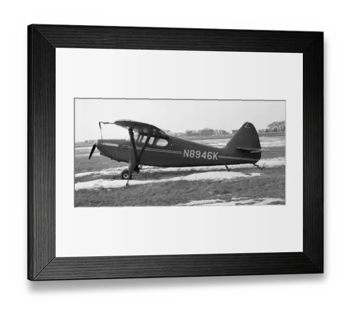Framed Print : Stinson 108-1 Voyager N8946K Framed Print : Stinson 108-1 Voyager N8946K