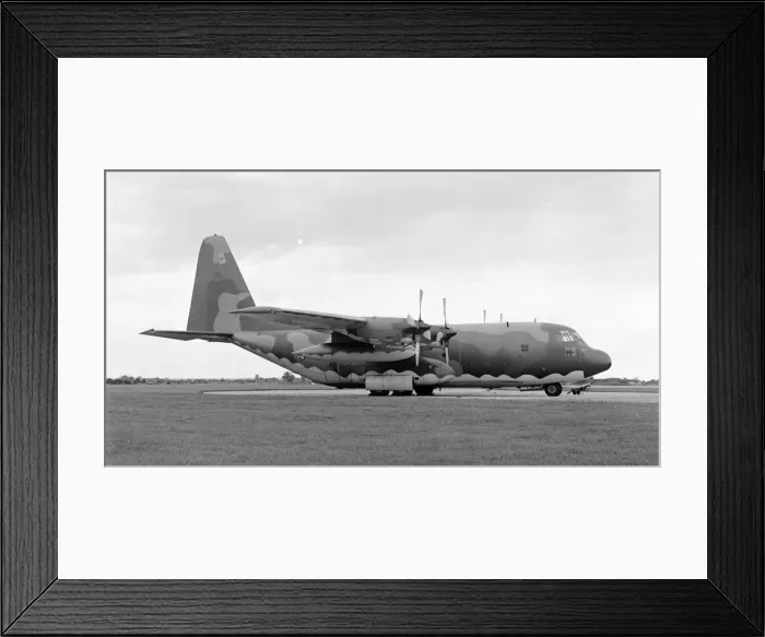 Framed Print : United States Air Force Lockheed C-130E Hercules 63-7823