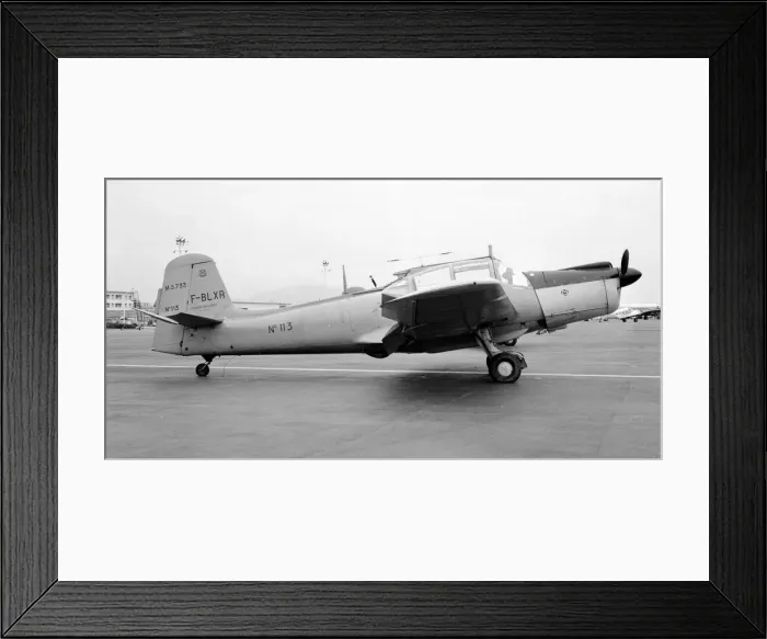 Framed Print : Morane-Saulnier MS. 733 Alcyon F-BLXR