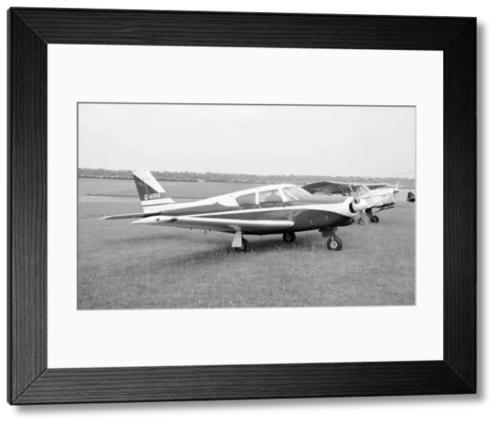 Framed Print : Piper Comanche G-AHRI Framed Print : Piper Comanche G-AHRI