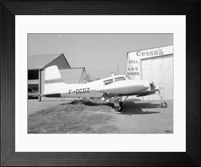 Framed Print : Cessna 310 F-OCDZ Framed Print : Cessna 310 F-OCDZ