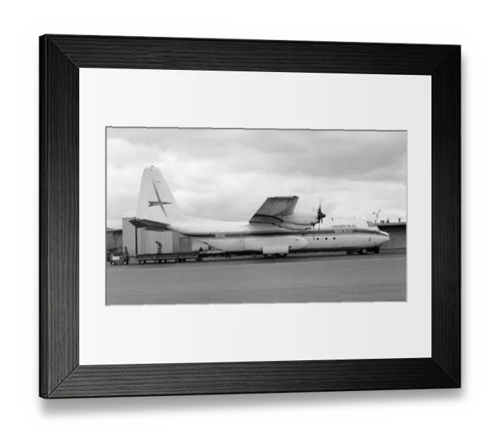 Framed Print : Lockheed L-100-20 demonstrator N1130E Framed Print : Lockheed L-100-20 demonstrator N1130E