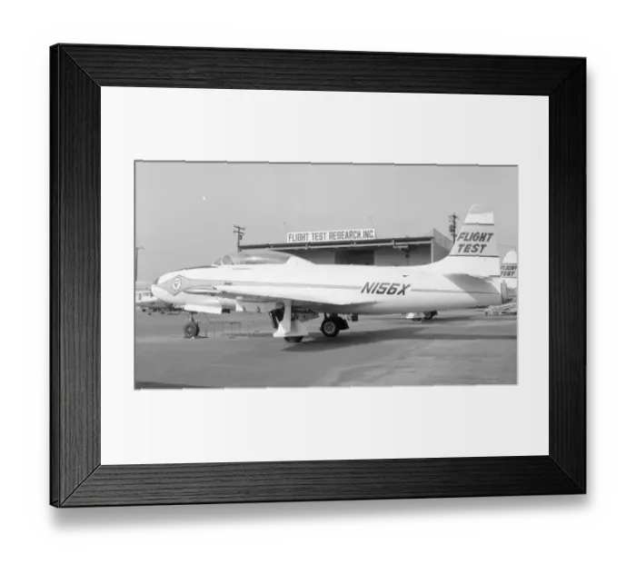 Framed Print : Lockheed T-33 N156X Framed Print : Lockheed T-33 N156X