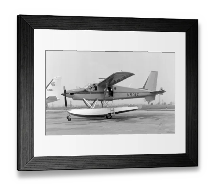Framed Print : de Havilland Canada DHC-2T Turbo Beaver N501Z on floats Framed Print : de Havilland Canada DHC-2T Turbo Beaver N501Z on floats
