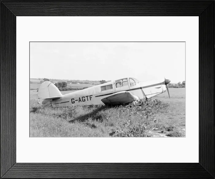 Framed Print : Percival Proctor 5 G-AGTF Framed Print : Percival Proctor 5 G-AGTF