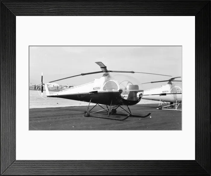 Framed Print : Brantly B-2B N2259U Framed Print : Brantly B-2B N2259U