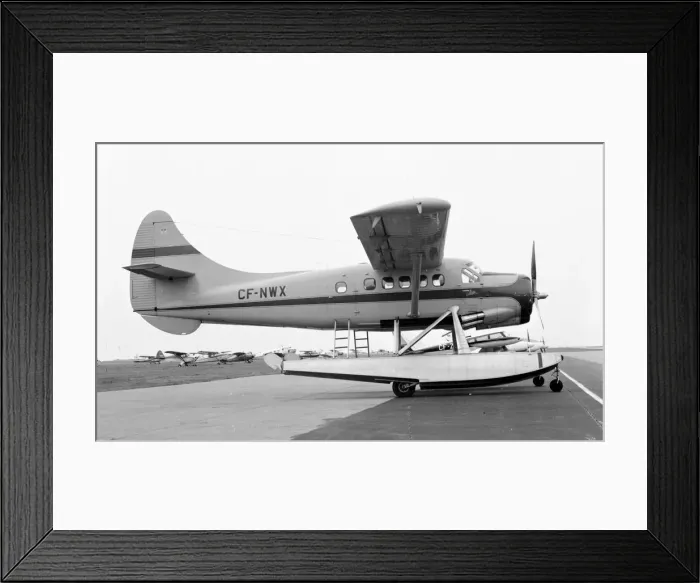 Framed Print : de Havilland DHC-3 Otter amphibian CF-NWX Framed Print : de Havilland DHC-3 Otter amphibian CF-NWX